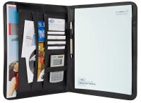 WEDO Konferenzmappe Elegance Kunstfaser DIN A4 schwarz