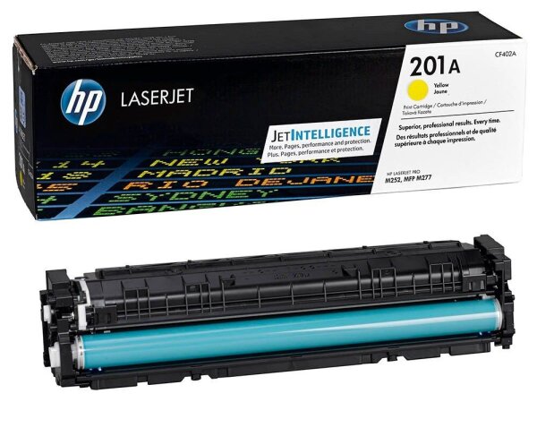 HP 201A (CF402A) gelb Tonerkartusche