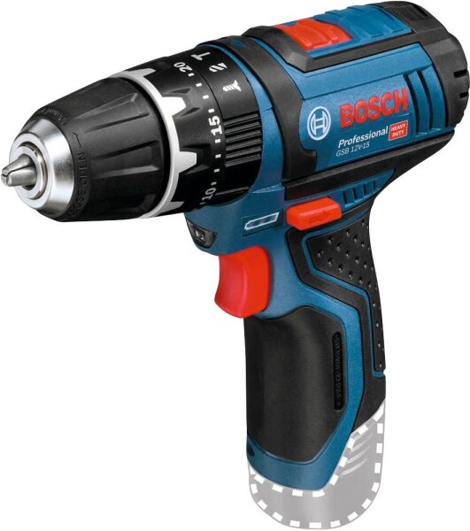 BOSCH Professional GSB 12V-15 Akku-Schlagbohrschrauber 12,0 V, ohne Akku