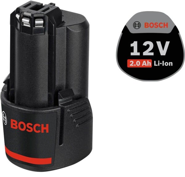 BOSCH Professional Werkzeugakku GBA 12V Lithium-Ionen 2,0 Ah