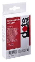 dots  schwarz Druckerpatrone kompatibel zu EPSON T1291