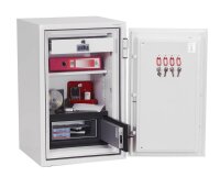 phoenix Tresor Data Combi mit Feuerschutz signalweiß 52,0 x 52,0 x 82,0 cm