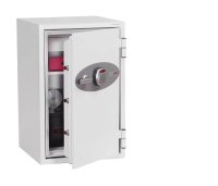 phoenix Tresor Data Combi mit Feuerschutz signalweiß 52,0 x 52,0 x 82,0 cm