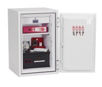 phoenix Tresor Data Combi mit Feuerschutz signalweiß 52,0 x 52,0 x 82,0 cm