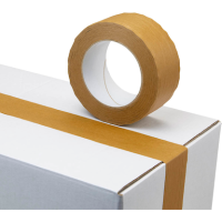 SUPRA Packband SupraCraft® Plus fadenverstärkt mit Naturfäden braun 50,0 mm x 50,0 m 1 Rolle