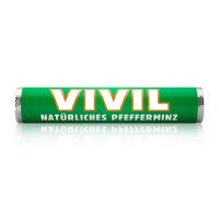 VIVIL® Pfefferminz mit Zucker Bonbons 28,0 g, 1 Rolle