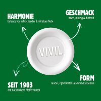 VIVIL® Pfefferminz mit Zucker Bonbons 28,0 g, 1 Rolle