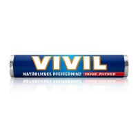 VIVIL® Pfefferminz ohne Zucker Bonbons 28,0 g, 1 Rolle