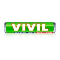VIVIL® Limette-Minze ohne Zucker Bonbons 28,0 g, 1 Rolle