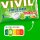 VIVIL® Limette-Minze ohne Zucker Bonbons 84,0 g, 3 Rollen