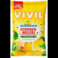 VIVIL® Zitronenmelisse ohne Zucker Bonbons 33 St./ 120,0 g, 1 Pack
