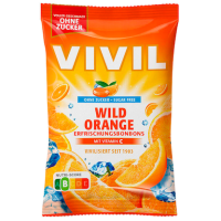 VIVIL® Wild Orange ohne Zucker Bonbons 33 St./ 120,0 g, 1 Pack