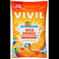 VIVIL® Wild Orange ohne Zucker Bonbons 33 St./ 120,0 g, 1 Pack