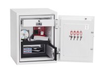 phoenix Tresor Data Combi mit Feuerschutz signalweiß 50,0 x 50,0 x 64,0 cm