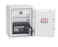phoenix Tresor Data Combi mit Feuerschutz signalweiß 50,0 x 50,0 x 64,0 cm