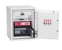 phoenix Tresor Data Combi mit Feuerschutz signalweiß 50,0 x 50,0 x 64,0 cm