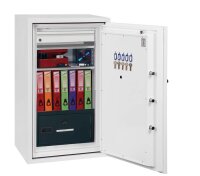 phoenix Tresor Data Combi mit Feuerschutz signalweiß 65,5 x 56,0 x 116,0 cm