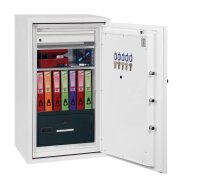 phoenix Tresor Data Combi mit Feuerschutz signalweiß 65,5 x 56,0 x 116,0 cm