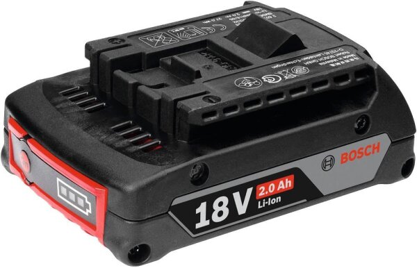 BOSCH Professional Werkzeugakku GBA 18V Lithium-Ionen 2,0 Ah