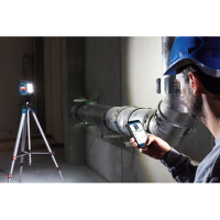 BOSCH Professional GLI 18V-1200 C LED Akku-Baustrahler blau
