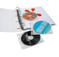 DURABLE 1er CD-/DVD-Hüllen Cover FILE abheftbar...