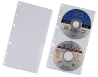 DURABLE 2er CD-/DVD-Hüllen Cover S abheftbar...