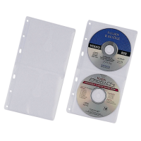 DURABLE 2er CD-/DVD-Hüllen Cover S abheftbar...