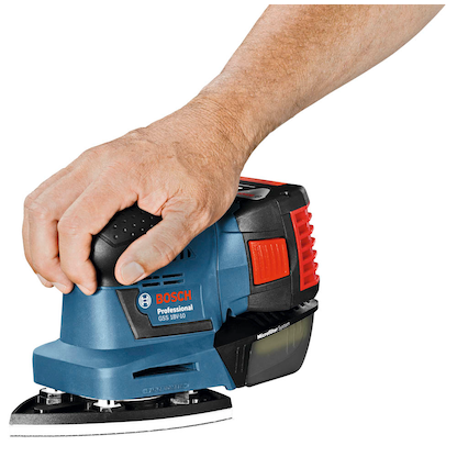 BOSCH Professional GSS 18V-10 Akku-Schwingschleifer 18,0 V, ohne Akku