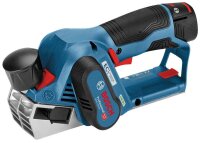 BOSCH Professional GHO 12V-20 Akku-Hobel 12,0 V, mit 2 Akkus