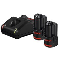 BOSCH Professional GST 12V-70 Akku-Stichsäge Set 12,0 V, mit 2 Akkus