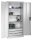 CP Stahlschrank 8921-503 S10128 lichtgrau 4 Fachböden 93,0 x 50,0 x 195,0 cm, aufgebaut, 1 St.