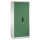 CP Stahlschrank 8921-503 S10136 lichtgrau, rededagrün 4 Fachböden 93,0 x 50,0 x 195,0 cm, aufgebaut, 1 St.