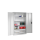 CP Stahlschrank 8931-503 S10421 lichtgrau 4 Fachböden 120,0 x 50,0 x 195,0 cm, aufgebaut, 1 St.