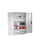 CP Stahlschrank 8931-503 S10421 lichtgrau 4 Fachböden 120,0 x 50,0 x 195,0 cm, aufgebaut, 1 St.