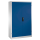 CP Stahlschrank 8931-503 S10422 lichtgrau, enzianblau 4 Fachböden 120,0 x 50,0 x 195,0 cm, aufgebaut, 1 St.