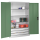 CP Stahlschrank 8931-503 S10429 lichtgrau, rededagrün 4 Fachböden 120,0 x 50,0 x 195,0 cm, aufgebaut, 1 St.
