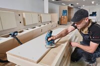 BOSCH Professional GKF 12V-8 Akku-Kantenfräse 12,0 V, mit 2 Akkus