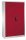 CP Stahlschrank 8931-503 S10428 lichtgrau, rubinrot 4 Fachböden 120,0 x 50,0 x 195,0 cm, aufgebaut, 1 St.