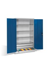 CP Stahlschrank 8932-503 S10240 lichtgrau, enzianblau 4...