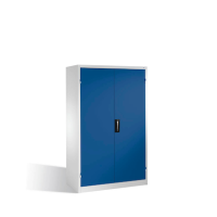 CP Stahlschrank 8932-503 S10240 lichtgrau, enzianblau 4 Fachböden 120,0 x 60,0 x 195,0 cm, aufgebaut, 1 St.