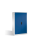 CP Stahlschrank 8932-503 S10240 lichtgrau, enzianblau 4 Fachböden 120,0 x 60,0 x 195,0 cm, aufgebaut, 1 St.