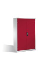 CP Stahlschrank 8932-503 S10243 lichtgrau, rubinrot 4...