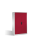 CP Stahlschrank 8932-503 S10243 lichtgrau, rubinrot 4 Fachböden 120,0 x 60,0 x 195,0 cm, aufgebaut, 1 St.