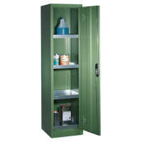 CP Umweltschrank 8901-315 S10145 resedagrün 4 Fachböden 50,0 x 50,0 x 195,0 cm, aufgebaut, 1 St.
