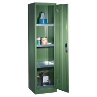 CP Umweltschrank 8901-315 S10145 resedagrün 4 Fachböden 50,0 x 50,0 x 195,0 cm, aufgebaut, 1 St.