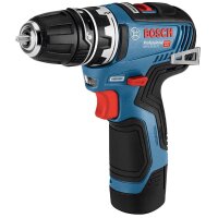 BOSCH Professional GSR 12V-35 FC Akku-Bohrschrauber-Set 12,0 V, mit 2 Akkus