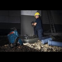 BOSCH Professional GLI 18V-2200 C LED Akku-Baustrahler blau
