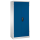 CP Stahlschrank 8920-052 S10203 lichtgrau, enzianblau 4 Fachböden 93,0 x 40,0 x 195,0 cm, aufgebaut, 1 St.