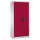 CP Stahlschrank 8920-052 S10206 lichtgrau, rubinrot 4 Fachböden 93,0 x 40,0 x 195,0 cm, aufgebaut, 1 St.