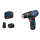 BOSCH Professional GSB 12V-15 Akku-Schlagbohrschrauber-Set 12,0 V, mit 2 Akkus